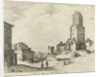 Torre delle Milizie and Pantheon by Willem van Nieulandt II