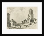 Torre delle Milizie and Pantheon by Willem van Nieulandt II