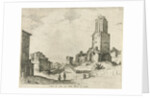 Torre delle Milizie and Pantheon by Willem van Nieulandt II