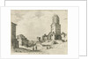 Torre delle Milizie and Pantheon by Willem van Nieulandt II