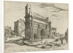 Arch of Septimius Severus and the Capitol by William of Nieulandt II