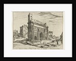 Arch of Septimius Severus and the Capitol by William of Nieulandt II