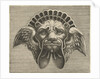 Mask with wings instead of ears and a headdress in the shape of a shell by Hans Liefrinck I