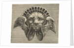 Mask with wings instead of ears and a headdress in the shape of a shell by Hans Liefrinck I