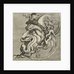 Mask in profile with two horns by Hans Liefrinck II