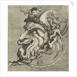 Mask in profile with two horns by Hans Liefrinck II