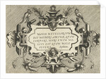 Cartouche with a quote from Epictetus by Gerard de Jode