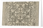 Ceiling with a Medusa head in the middle by Hieronymus Cock