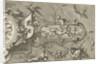 Right Half of a large cartouche, including a snake by Hieronymus Cock