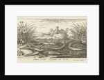 Loaches on a river bank by Albert Flamen