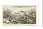 Loaches on a river bank by Albert Flamen