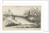 Three carp on a riverbank by Louis XIV King of France