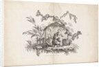Chinese dwellings and figures. Suite of six prints. I. Pillement inv. F. A. Aveline sc. London by I Pillement, a Paris chez Bashan, France by Basan