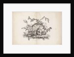 Chinese dwellings and figures. Suite of six prints. I. Pillement inv. F. A. Aveline sc. London by I Pillement, a Paris chez Bashan, France by Basan