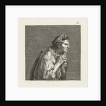 Woman in antique dress by Charles Le Brun