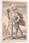 Marcus Valerius Corvus, Keijzer by Hendrick Goltzius