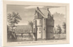 View of castle Gelderse Toren in Spankeren by Hendrik Spilman