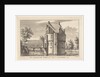 View of castle Gelderse Toren in Spankeren by Hendrik Spilman