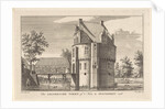 View of castle Gelderse Toren in Spankeren by Hendrik Spilman