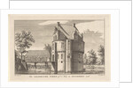 View of castle Gelderse Toren in Spankeren by Hendrik Spilman