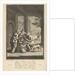 Feeding the hungry by Gerrit de Broen Sr.