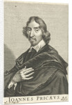 Portrait of Johannes Pricaeus by Reinier van Persijn