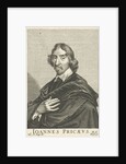 Portrait of Johannes Pricaeus by Reinier van Persijn
