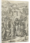 Israelites cross the Jordan by Pieter van der Borcht I