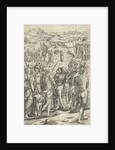 Israelites cross the Jordan by Pieter van der Borcht I