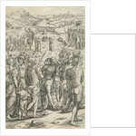 Israelites cross the Jordan by Pieter van der Borcht I