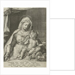 Mary with the Christ child by Raphael Sadeler I