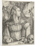 Penitent Mary Magdalene by Jacob Matham