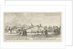 Whale stranded in Noordwijk, The Netherlands 1629 by Anonymous