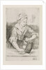 Woman with kettle by Anna Cécile Wilhelmina Jeanette Jacqueline Nahuys