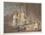 Children play a tragedy by John Raphael Smith