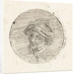 Mans Head with cap by Marie Lambertine Coclers