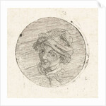 Mans Head with cap by Marie Lambertine Coclers