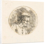 Bust of an unknown man by Christina Chalon