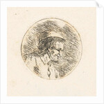 Bust of an unknown man by Christina Chalon