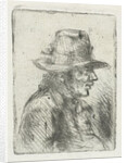 Man with hat by Jan Chalon