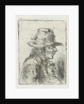 Man with hat by Jan Chalon