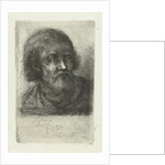 Old man by Jan Chalon