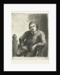 Seated Man by Jan Chalon