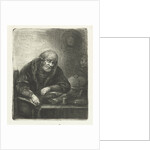 Old man by Jan Chalon