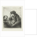 Mother with child by Jan Chalon