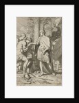 Warrior donates defeated warriors grace by Gerard de Lairesse