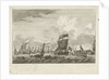 ships heading in Vlaardingen by Gerrit Groenewegen