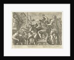 Hercules fights with Geryoneus (?) by Servatius Rosenbleck