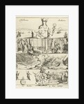 Several events in Europe in the year 1655 awarded by Mercury by Pieter Casteleyn