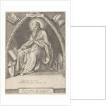 Church Father Ambrosius, Roeland van Bolten by Christoffel van Sichem